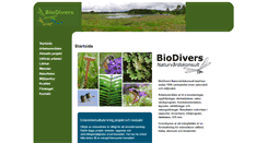 Desktop Screenshot of biodivers.se
