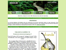 Tablet Screenshot of biodivers.com